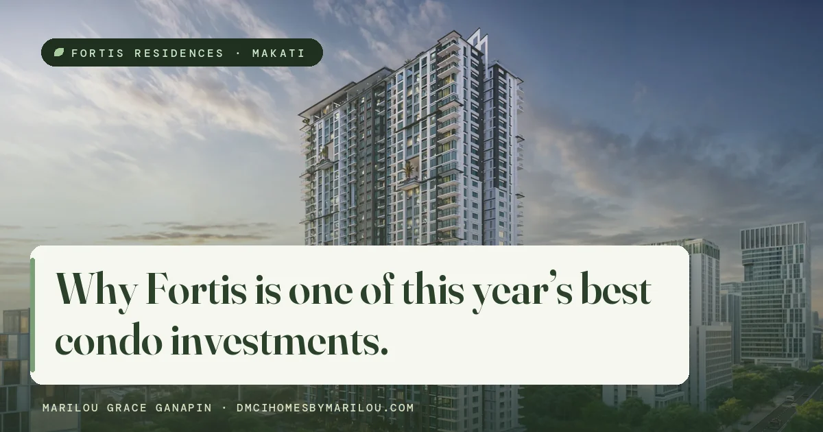 Fortis Residences Makati DMCI Homes